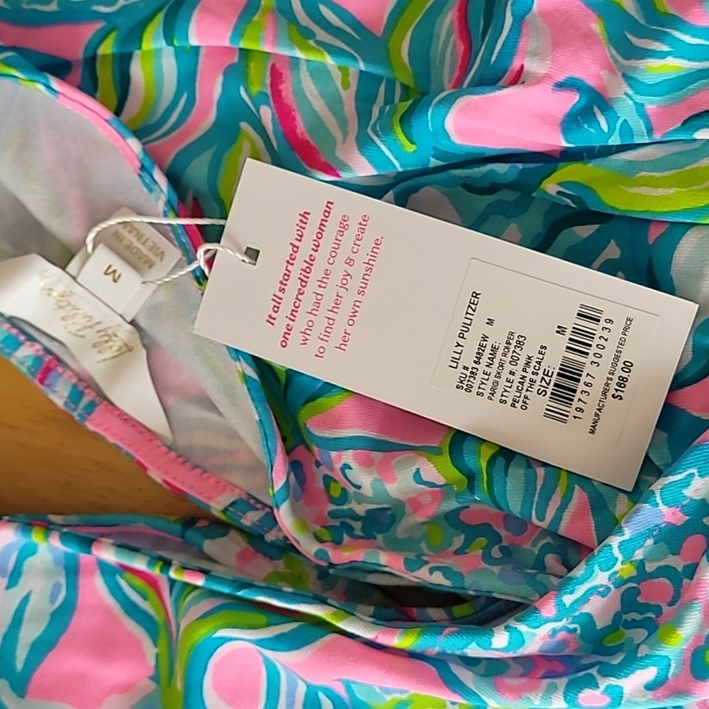 Lilly Pulitzer Parigi Skort Romper - Picture 8 of 10